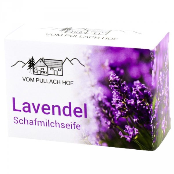 Mydło z mleka owczego Lawendowe, Pullach Hof, 100g