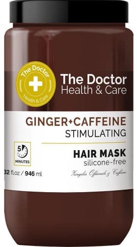 Maska do włosów stymulująca, Kofeinowo-Imbirowa, The Doctor Healh and Care, 946ml