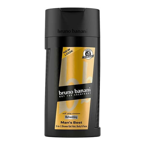 BRUNO BANANI Żel pod prysznic 3w1 Men`s Best 250 ml