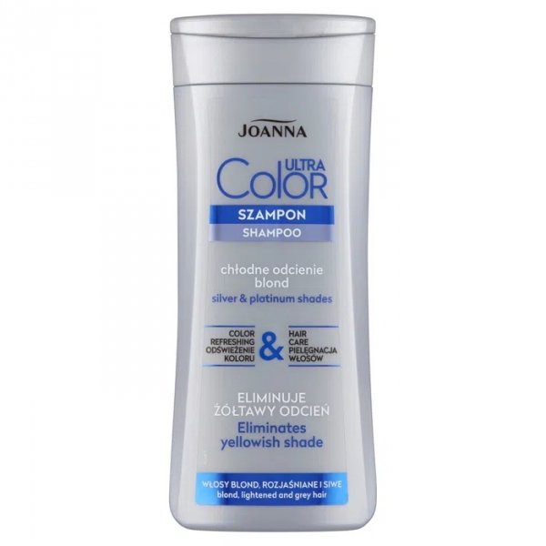 JOANNA Ultra Color Szampon - chłodne odcienie blondu 200 ml