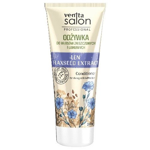 VENITA Salon Odżywka do włosów zniszczonych i łamliwych LEN 200 ml