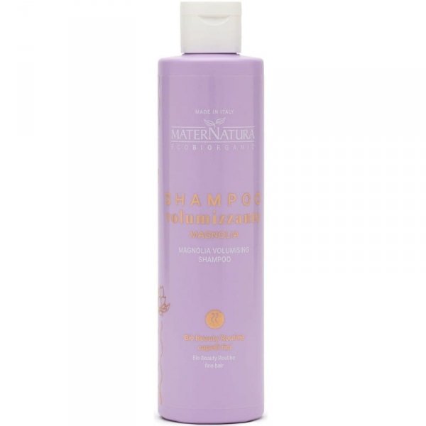 Szampon zwiększający objętość do włosów cienkich, Magnolia, MaterNatura, 250ml