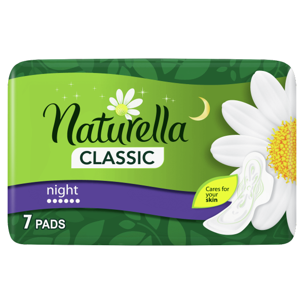 Naturella podpaski Classic Night, opakowanie 7 sztuk