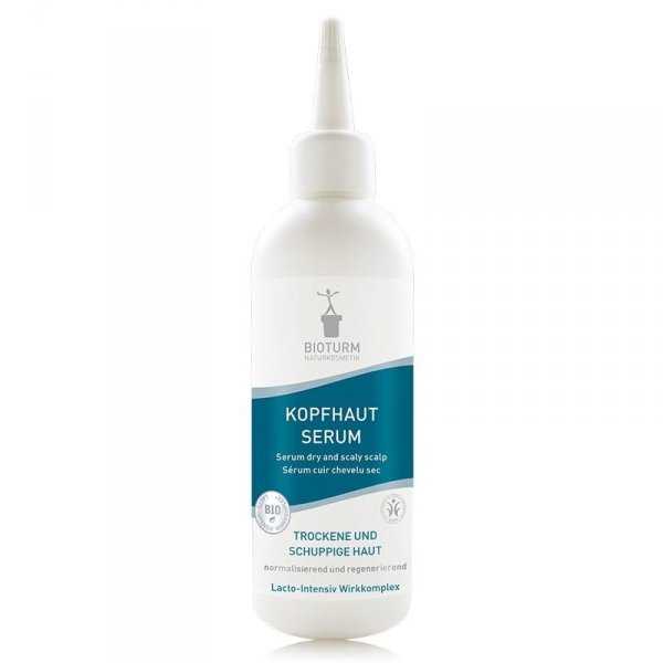Serum do skóry głowy, intensywna pielęgnacja suchej, łuszczącej się i napiętej skóry, No.5, BDIH, BIOTURM, 150ml