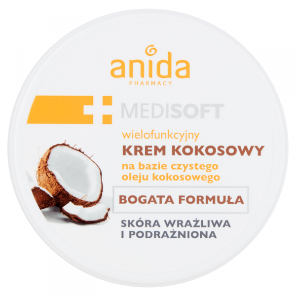 Anida Medisoft Wielofunkcyjny krem kokosowy, 125 ml