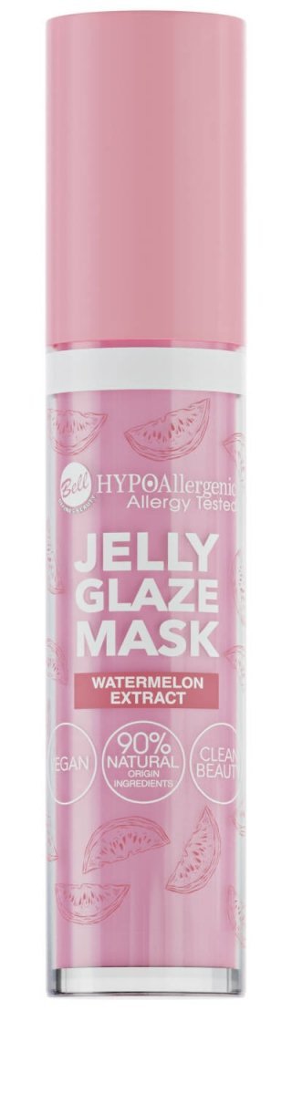 Bell Hypoallergenic Love My Lip&amp;Skin Hypoalergiczna Regenerująca Maska do ust w galaretce Jelly Glaze 001