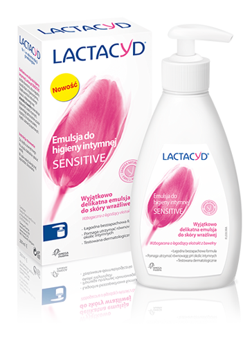 Lactacyd Sensitive Emulsja do higieny intymnej z pompką 200ml