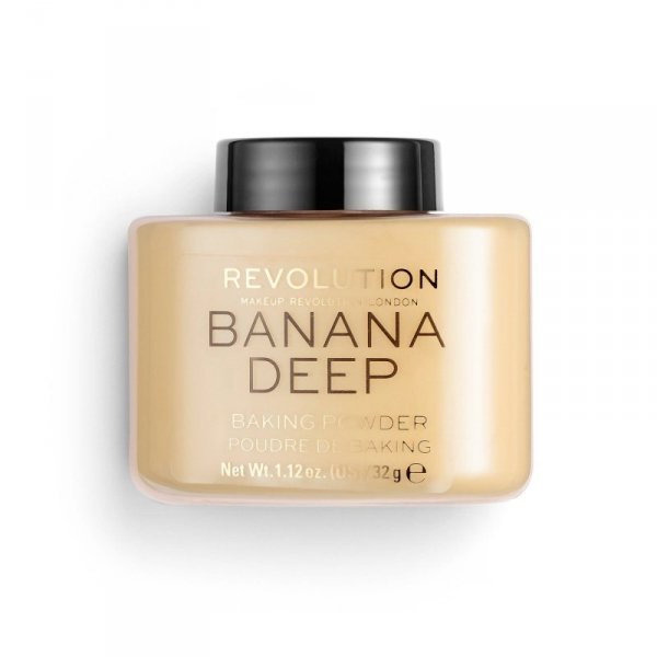 REVOLUTION Loose Baking Powder Puder sypki Banana (Deep) 32 g