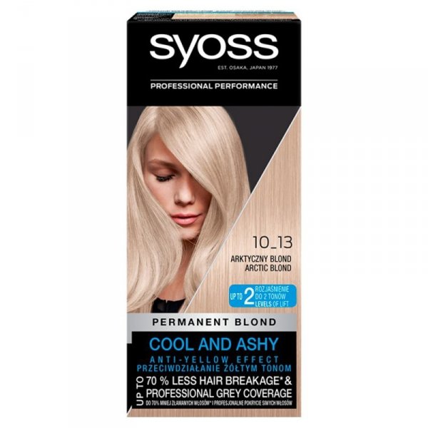 Schwarzkopf Syoss Farba do włosów nr 10_13 Arktyczny Blond  1op.