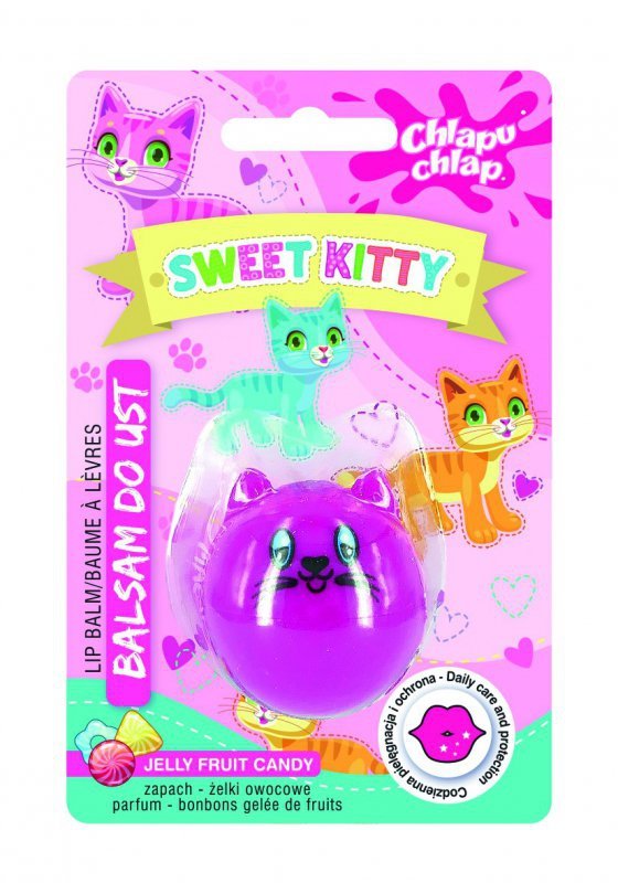 CHLAPU CHLAP Błyszczyk do ust Sweet Kitty - żelki owocowe 1szt