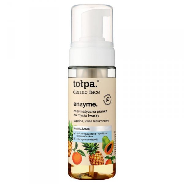 TOŁPA Dermo Face Enzyme Enzymatyczna Pianka do mycia twarzy - nawilżanie 150 ml
