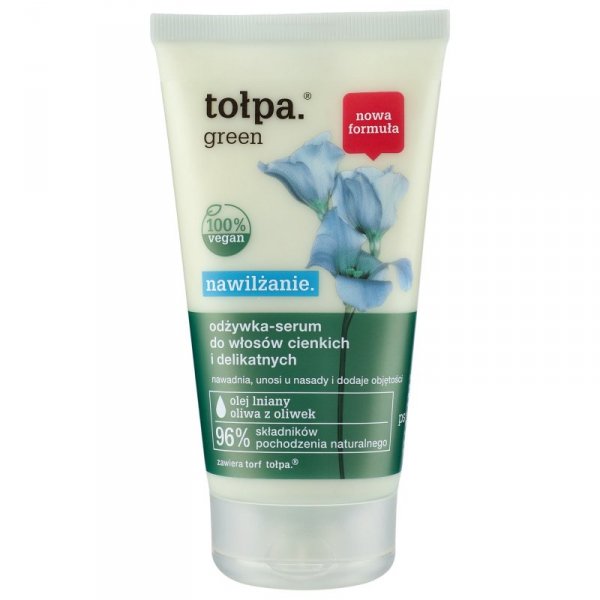 TOŁPA Green Nawilżanie Odżywka-serum do włosów cienkich i delikatnych 150 ml