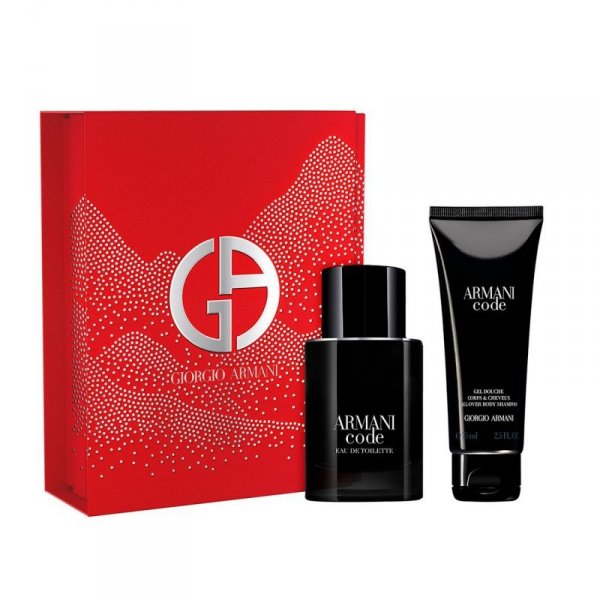 GIORGIO ARMANI Zestaw dla mężczyzn Code Pour Homme Woda toaletowa 50 ml + Żel pod prysznic 75 ml