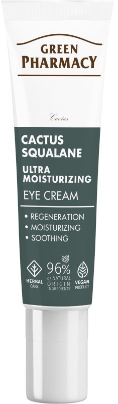 GREEN PHARMACY Kaktus + Skwalan Ultranawilżający Krem pod oczy 15 ml
