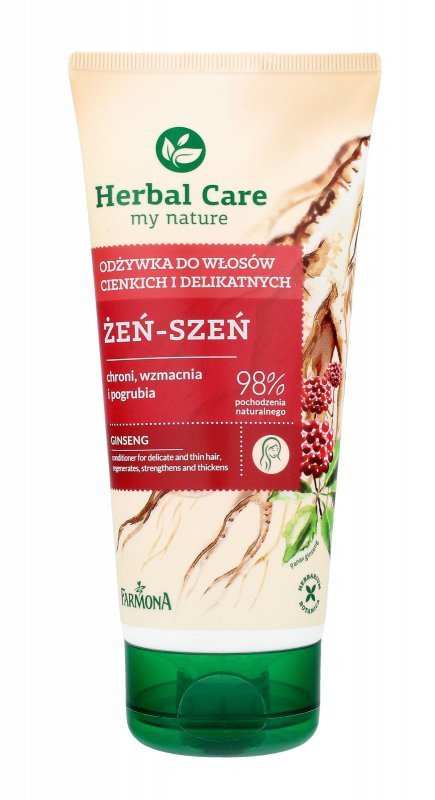 HERBAL CARE Odżywka do włosów cienkich i delikatnych Żeń-Szeń 200 ml