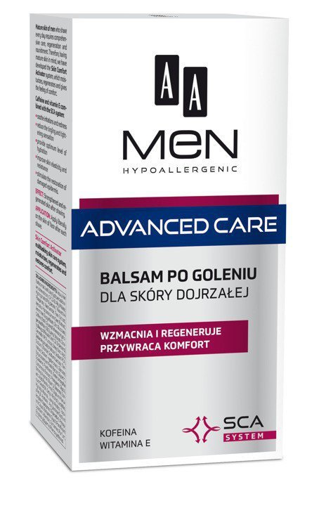 AA Men Adventure Care Balsam po goleniu dla skóry dojrzałej  100ml