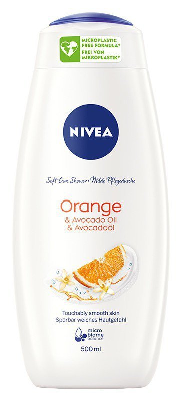 Nivea Shower Care Orange & Avocado Oil żel pod prysznic 500ml