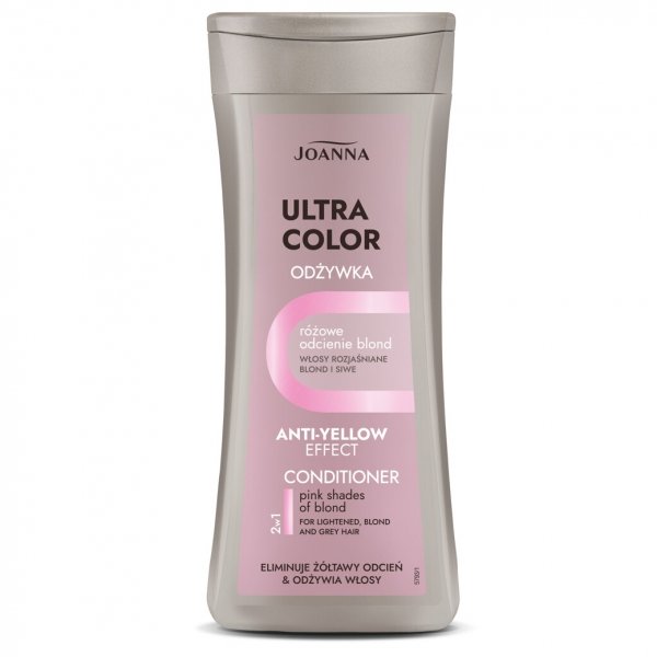 JOANNA Ultra Color Koloryzująca odżywka do włosów - różowe odcienie blond 200 g