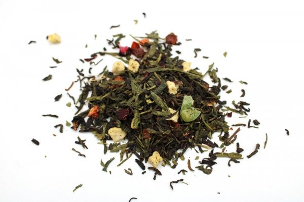 Mieszanka Czerwonej Herbaty Pu erh i Zielonej Herbaty Sencha - Letnia Magia, 50g