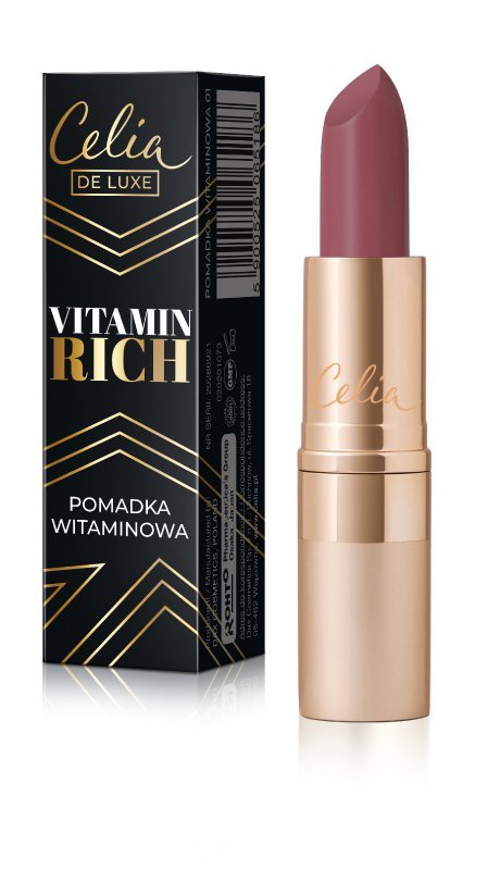 Celia De Luxe Pomadka do ust nawilżająca Vitamin Rich nr 08