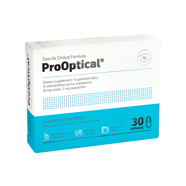 Clinical Formula ProOptical DuoLife, Wzrok 30 kapsułek