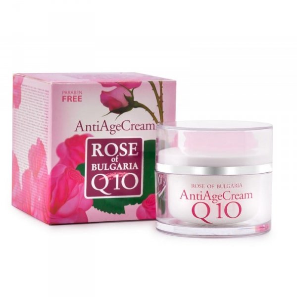 Różany Krem Przeciwstarzeniowy Q10, Rose of Bulgaria, 50ml