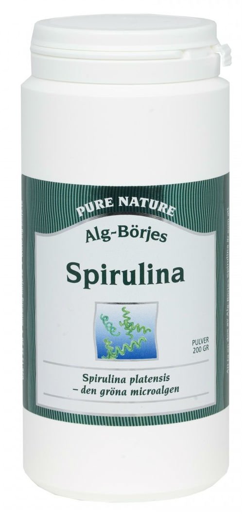 Spirulina Alg-Börje Suplement Diety