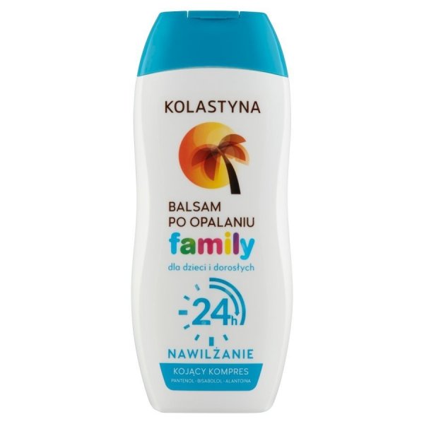 Kolastyna Opalanie Balsam po opalaniu hipoalergiczny dla dzieci i dorosłych Family  200ml