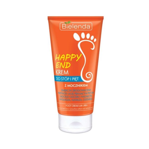 Bielenda Happy End Krem do pięt i stóp Zmiękczający z mocznikiem  125ml