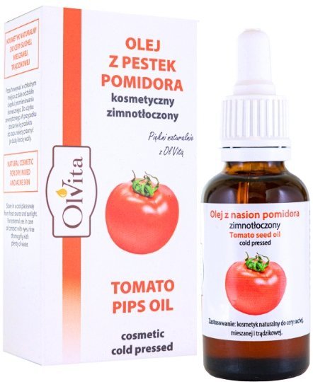 Olej z Pestek Pomidora Kosmetyczny Zimnotłoczony, Olvita