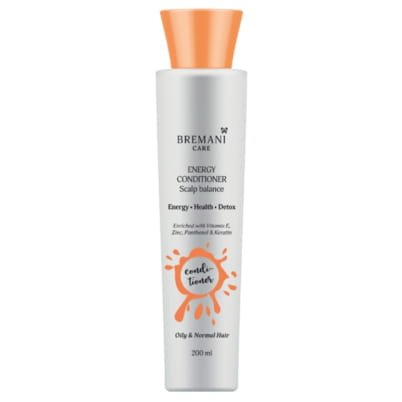 Odżywka Wzmacniająca do Włosów Normalnych i Przetłuszczających Się, Bremani Care, 200ml