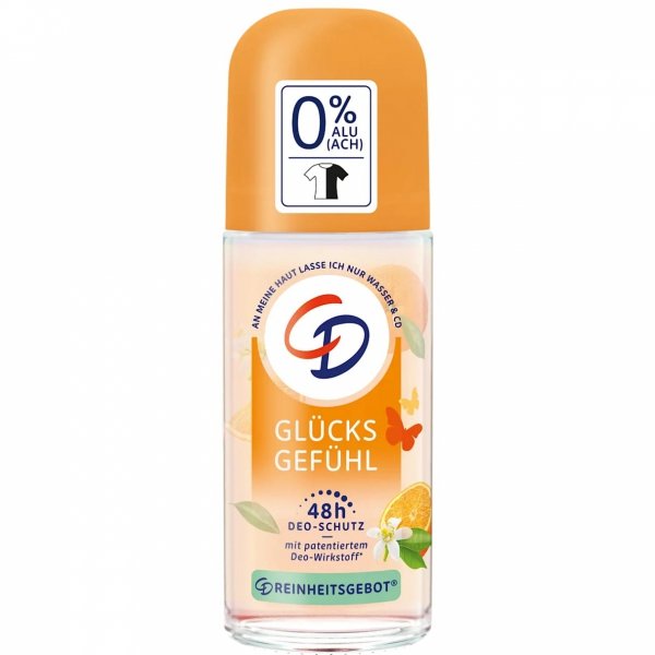 Dezodorant roll-on z kwiatem pomarańczy, CD, 50ml