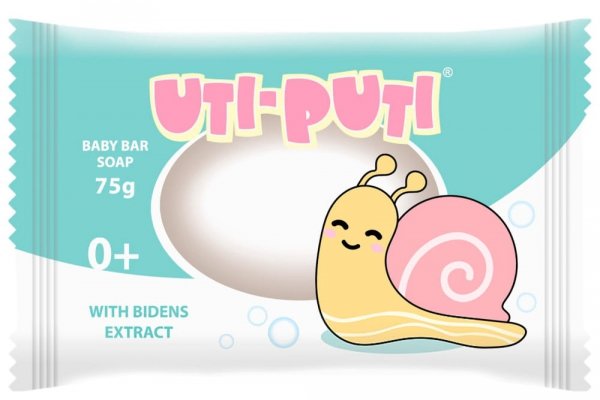 Mydło w Kostce dla Dzieci z Ekstraktem z Uczepu, UTI-PUTI, 75g