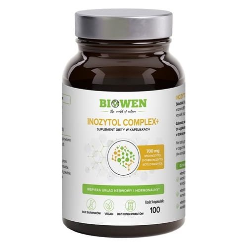 Inozytol Complex+, Biowen, 100 kapsułek