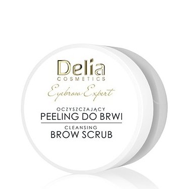 DELIA Eyebrow Expert Peeling do brwi oczyszczający 10 ml