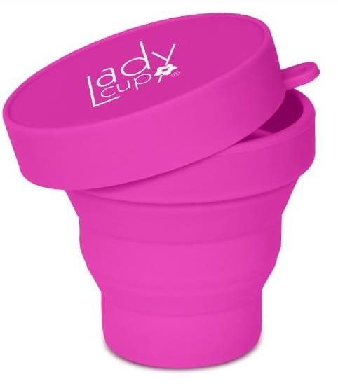 Pojemnik do dezynfekcji kubeczka menstruacyjnego w mikrofalówce, RÓŻOWY, Lady Cup