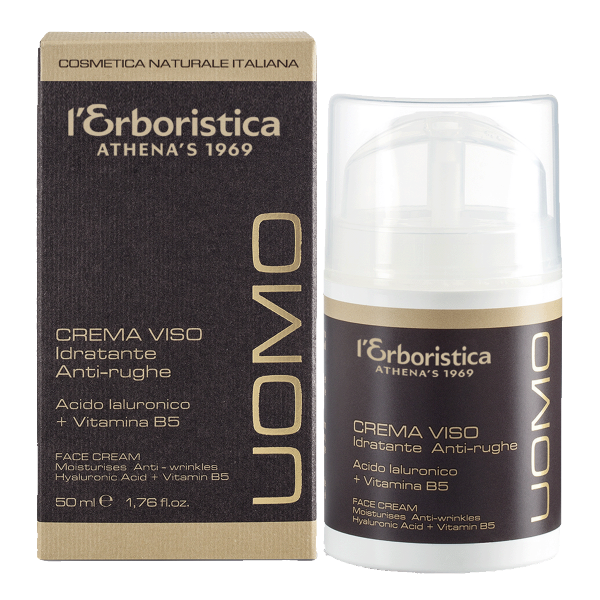Męski przeciwzmarszczkowy krem do twarzy, L’Erboristica Uomo, 50ml
