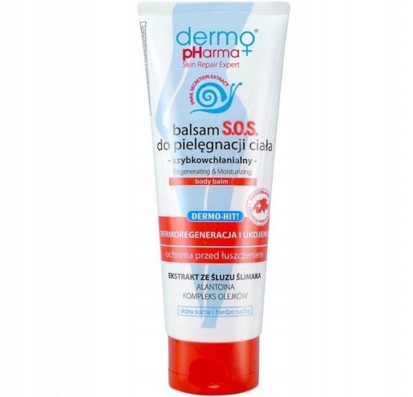 SOS Бальзам для тела со слизью улитки, DermoPharma