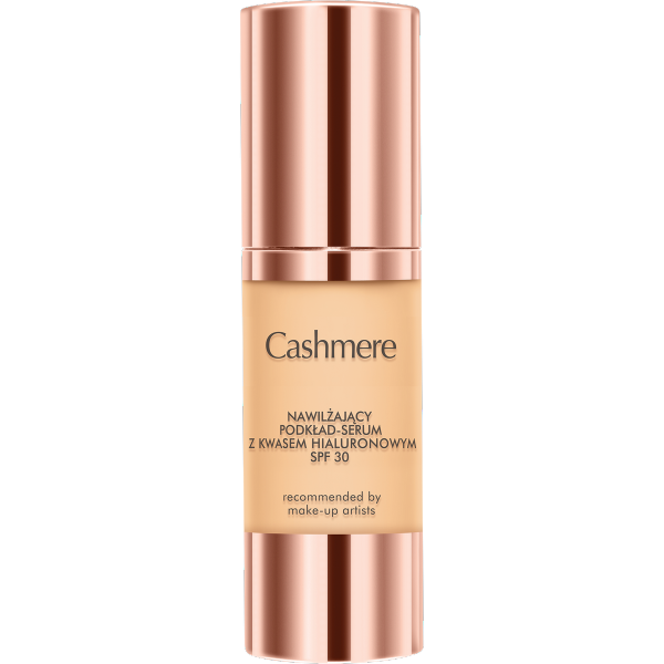 CASHMERE DD SPF 30 Nawilżający podkład-serum z kwasem hialuronowym Warm Beige 30 ml
