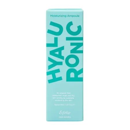 Nawilżająca ampułka do twarzy, Esfolio Hyaluronic Acid Moisturizing Ampoule, 30ml