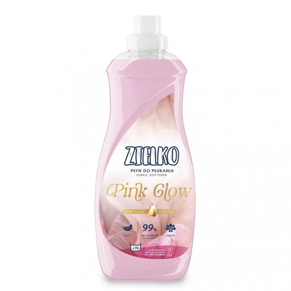 ZIELKO Płyn do płukania różowy PINK GLOW, 1.52 l
