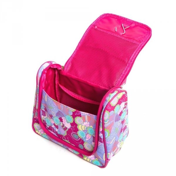 Kosmetyczka damska z haczykiem, NOBLE LILY L004