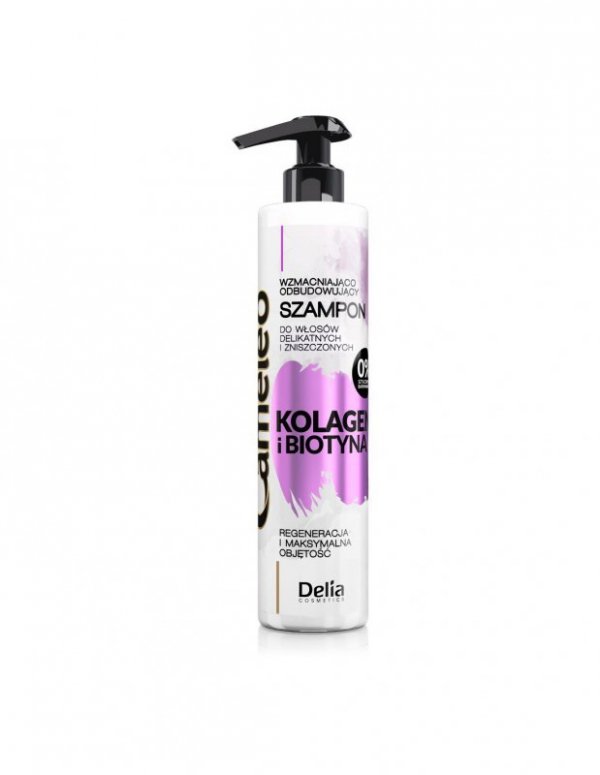 Delia Cosmetics Cameleo Kolagen i Biotyna Szampon wzmacniająco-odbudowujący  250ml