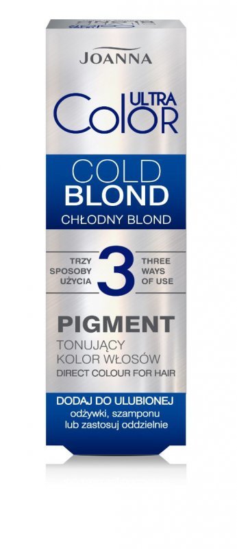 JOANNA Ultra Color Pigment tonujący kolor włosów - chłodny blond 100 ml