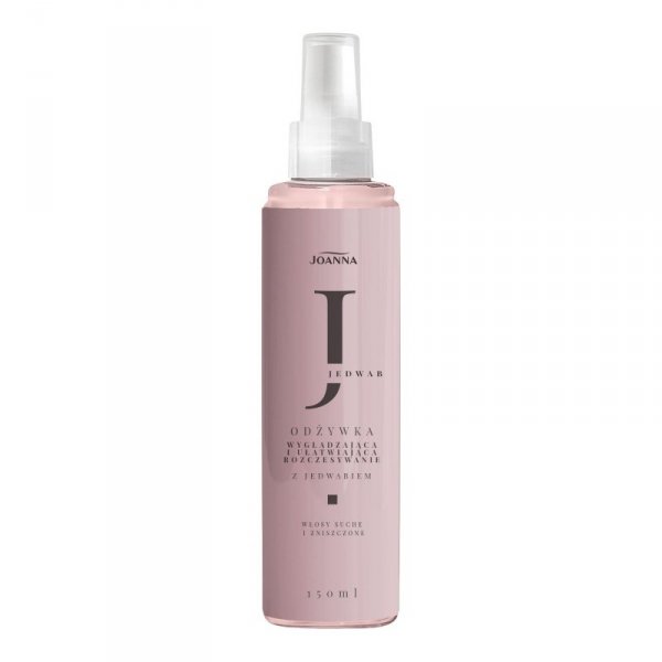JOANNA Hair Odżywka wygładzająca i ułatwiająca rozczesywanie z Jedwabiem do włosów suchych i zniszczonych 150 ml