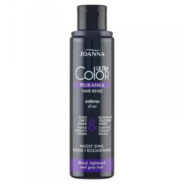 JOANNA Ultra Color Płukanka do włosów srebrna 150 ml