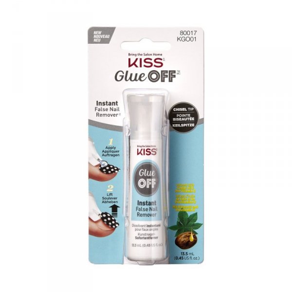 KISS Zmywacz do usuwania sztucznych paznokci Glue Off False Nail Remover 13.5ml