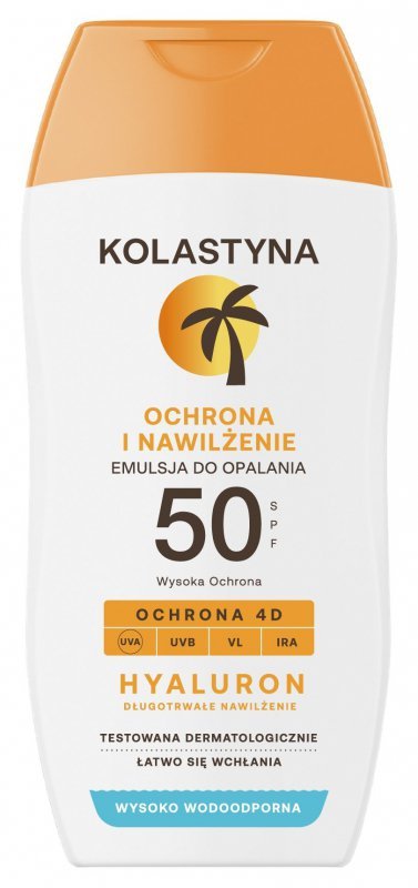 KOLASTYNA Emulsja do opalania - Ochrona i Nawilżenie SPF50  150ml