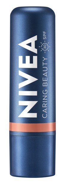 NIVEA Pomadka pielęgnująca do ust Caring Beauty 3w1 Nude 4.8 g