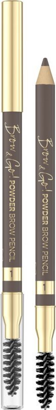 EVELINE Brow & Go Pudrowa Kredka do brwi nr 01